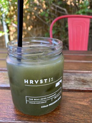 Refreshing juice at Paper Moon in Annerley