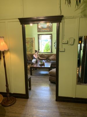 Inside at Paper Moon in Annerley