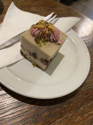 Raw dessert   at Paper Moon in Annerley