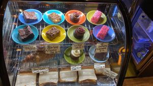 Display case  at Paper Moon in Annerley