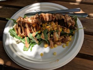 Midas salad at Paper Moon in Annerley