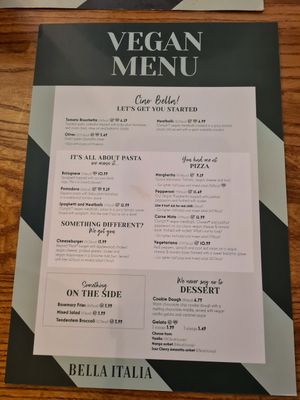  at Bella Italia in York