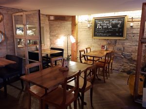 Interior at Focacceria in St Gallen