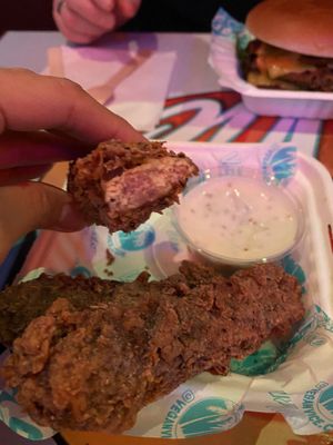 Chicken nuggets #Veganuary at Vegan Vice in Cambridge