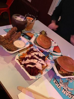 Large meal!  #Veganuary at Vegan Vice in Cambridge