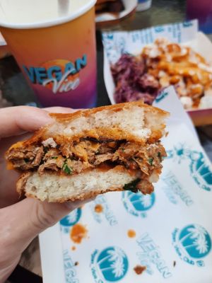 Delicious at Vegan Vice in Cambridge