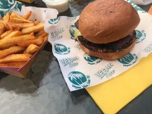 Amazing!! Ended up ordering SECONDS!!  at Vegan Vice in Cambridge