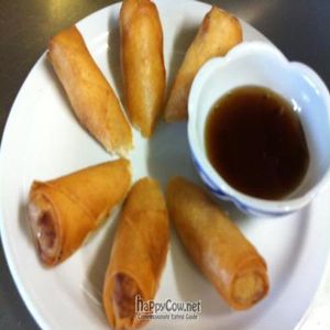 Fried Banana with Maple Syrup  (Dessert) at Kow Thai in Allentown