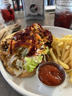 Gyro  at El Punto Vegano in Catano