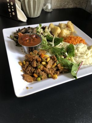 Sample Platter  at El Punto Vegano in Catano