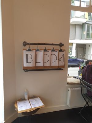 Menus at Bloom in Luxembourg City