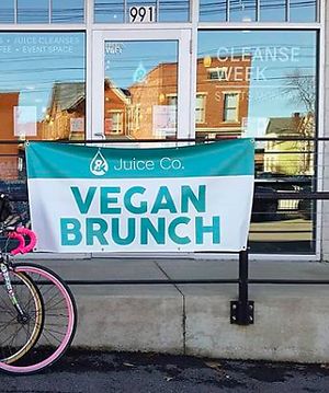 Vegan bunch at & Juice Co in Columbus