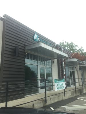 Outside at & Juice Co in Columbus