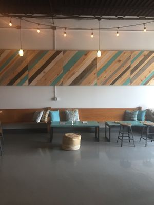 More seating  at & Juice Co in Columbus