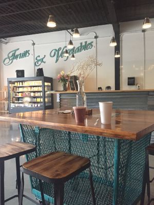 Smoothie coffee and juices! at & Juice Co in Columbus