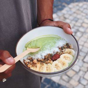 Green Smoothie Bowl at Greenwish in Cascais