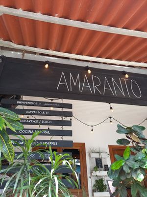 Small & cozy outside area at Amaranto in Bocas Del Toro