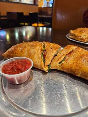 Calzone at Uncle Maddio's Pizza in High Point
