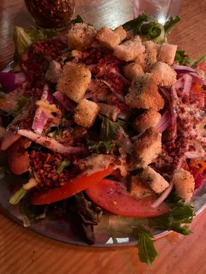 Vegan ranch salad 🤤  at Sizzle Pie in Reno