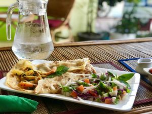 yum! at Papa's  in Kampot