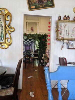 Cafe at Mad Hatterz in Yungaburra