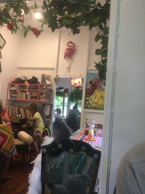 Cafe at Mad Hatterz in Yungaburra