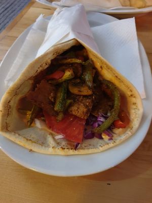 Pita at The Others in Athens