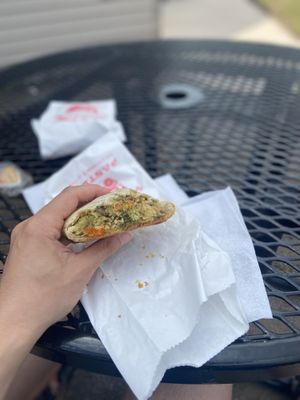 Iron Town Pasty - Vegan Pasty  at Iron Town Pasties in Negaunee