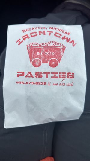   at Iron Town Pasties in Negaunee