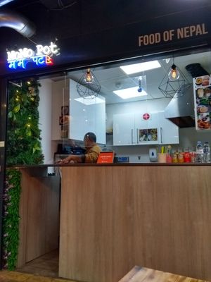 Counter at The MoMo Pot in North London