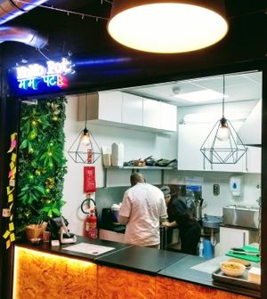 Where the momo magic happens  at The MoMo Pot in North London