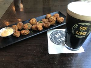 Fried Pickles at Oak & Stone  in St Petersburg