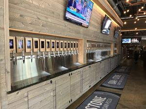 Pour your own beer wall! at Oak & Stone  in St Petersburg