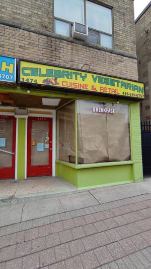 Closed at Celebrity Pure Vegetarian in Toronto