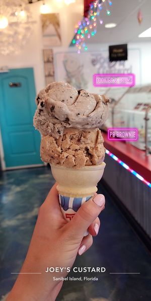  at Joey's Custard in Sanibel