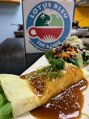 «Lumpia»  at Lotus Bleu Cafe in Edmundston