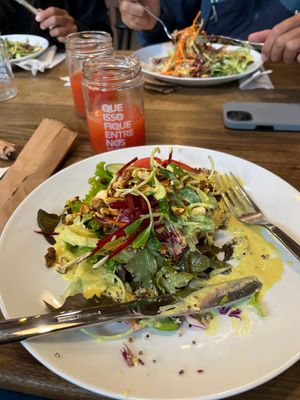 Salada showwww!   at Broto Bistro in Garopaba