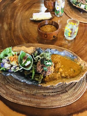 初めての南インドカレー🍛🇮🇳 at Matatabi Kitchen in Fuso