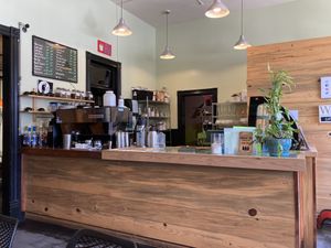 The front of the cafe at The Hummingbird Cafe in Butte