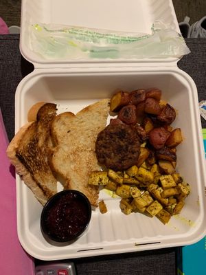 Breakfast to go the perfect meallll drooling at The Hummingbird Cafe in Butte