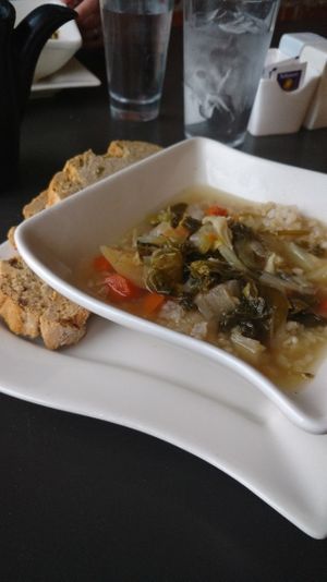 Side Soup with Irish Soda Bread (Dinner) at The Hummingbird Cafe in Butte