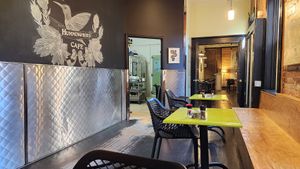 Beyond the front room lies more seating! at The Hummingbird Cafe in Butte