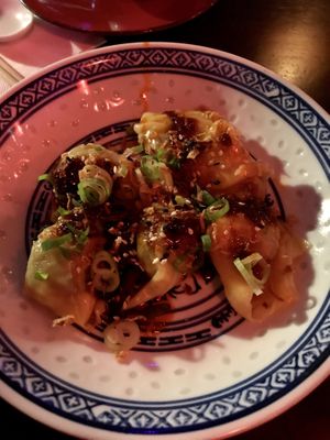 Mushroom Dumpling  at King Tea in Paddington