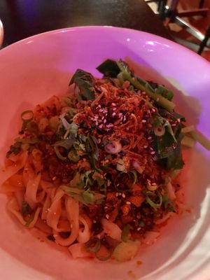 Tofu dan dan  at King Tea in Paddington