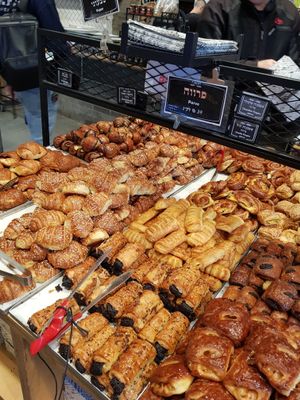 Vegan pastries with different fillings. Available year round. at The Bakery - Allenby in Tel Aviv