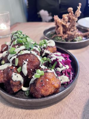 Cauliflower wings   at The Roundhill in Brighton