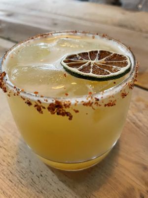 Spicy mango margarita  at The Roundhill in Brighton