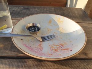 Sorry! Empty buddha bowl at The Roundhill in Brighton