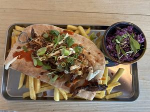 Vegan Chikn Kebab Shawarma  at The Roundhill in Brighton