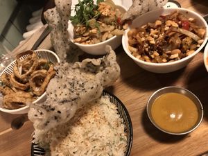 Thai Sharing Platter 👌 at The Roundhill in Brighton